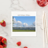 Marina on Lake Muskegon, MI スタンダードカクテルナプキン (インサイチュ)