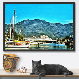 Marina Vallarta 0946 Art Print ポスター