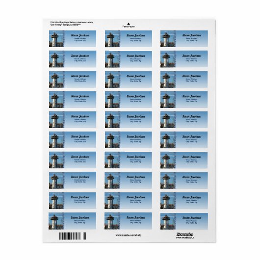 Marina Vallarta 0948アドレス ラベル (フルシート)