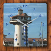 Marina Vallarta 0948 スクエア壁時計