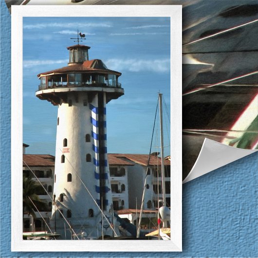 Marina Vallarta 0948 Art Print ポスター
