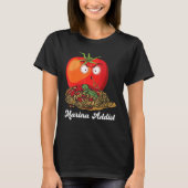 Marinara Addict Sauce  Italian Chef Jokes Tシャツ (正面)