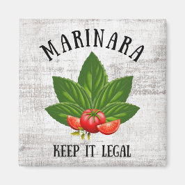 Marinara it 保 Legal Basilトマ葉ト マグネット
