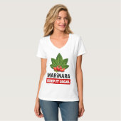 Marinara it 保 Legal Basilトマ葉ト Tシャツ (正面フル)