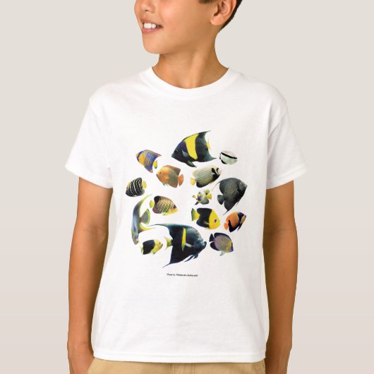 Marine angelfish tシャツ (正面)