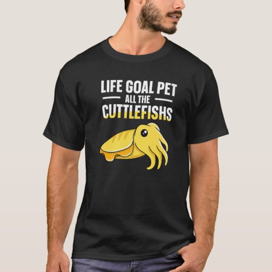 Marine Animals Cuttlefish for a Cuttlefish 3 Tシャツ (正面)