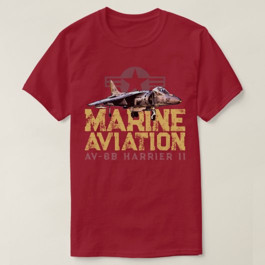 MARINE AVIATION Tシャツ (デザイン正面)