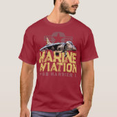 MARINE AVIATION Tシャツ (正面)