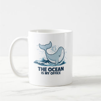 Marine Biologist Gift for Ocean Lover コーヒーマグカップ