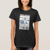 Marine Biologist Nailed It Hammerhead Shark Ocean Tシャツ (正面)