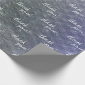 Marine Blues Bubble Wrapリセラーありがとうございました ラッピングペーパー (角)