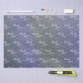 Marine Blues Bubble Wrapリセラーありがとうございました 薄葉紙 (クラフト)