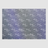 Marine Blues Bubble Wrapリセラーありがとうございました 薄葉紙 (正面)