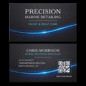 Marine Boat Detailing QR Code 名刺