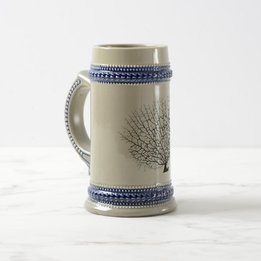 Marine Conservatory Stein: Sea Fan Specimen Mug ビールジョッキ (正面左)