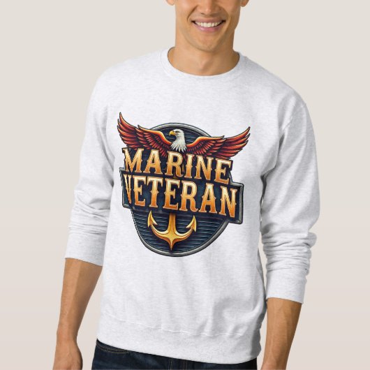 Marine Corps Veteran スウェットシャツ (正面)