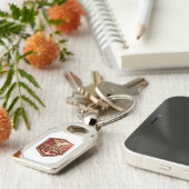 Marine Corps Veteran Logo Emblem キーホルダー (側面)