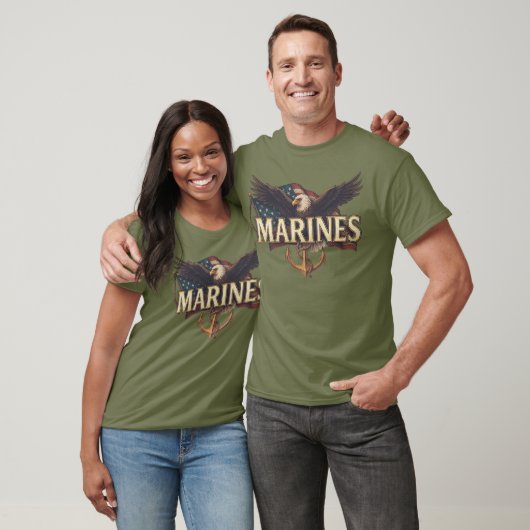 Marine Corps Veteran Logo Tシャツ (ユニセックス)
