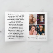 marine dog Christmas holiday Folded Holiday Card シーズンカード (内部)