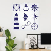 Marine Elementsポスター ポスター (ホームオフィス)