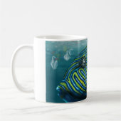 Marine fish - conservation mug コーヒーマグカップ (左)