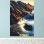 Marine Fury キャンバスプリント (インサイチュ (ウッドフロア))