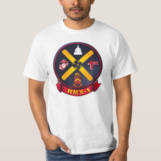 marine helicopter squadron 1 tシャツ (正面)