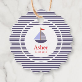 Marine Inspitation Design for Children's Event フェイバータグ