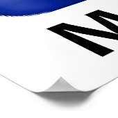 Marine Le Pen 2017フラグフランスのポスター ポスター (角)