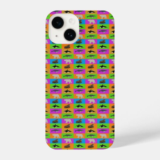 Marine Mammal iPhoneケース (裏面)