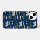 Marine Mammal Phone Case iPhoneケース (裏面横)