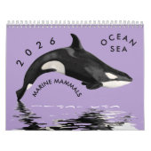 Marine mammals calendar カレンダー (カバー)