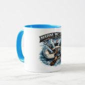 Marine Mechanics Coffee Mug マグカップ (正面左)