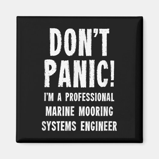 Marine Mooring Systems Engineer マグネット (正面)