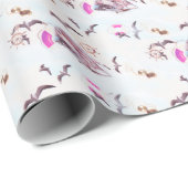 Marine pattern ラッピングペーパー (ロールコーナー)