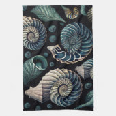 Marine Treasures キッチンタオル (縦)