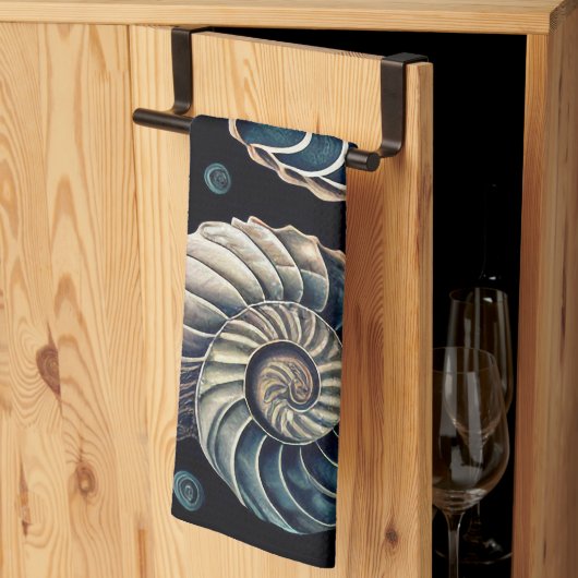 Marine Treasures キッチンタオル (三つ折り)