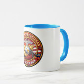 Marine Veteran Coffee Mug マグカップ (正面右)