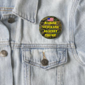 Marine Veterans Against Trump Button 缶バッジ (インサイチュ)