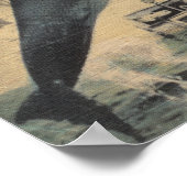 Marineland, Florida - View of Pudgy the ポスター (角)