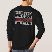 MARINES Trained to Fight Longsleeve Shirt Tシャツ (裏面)