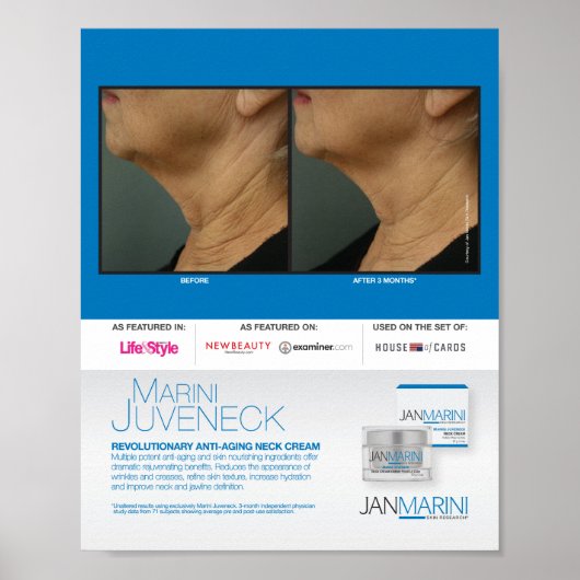 Marini Juveneck結果8x10" ポスター (正面)