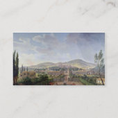 Marino 1719年の眺め(キャンバスの油) 名刺 (裏面)