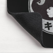 Mario Bullet 動揺して Bill Kanjiロゴ マウスパッド (コーナー)