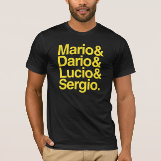 Mario& Dario& Lucio&セルギオ Tシャツ