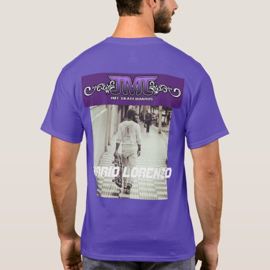 MARIO LORENZO JMT Tシャツ (裏面)