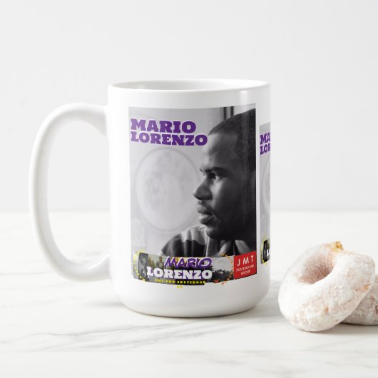 MARIO LORENZO JMT Tシャツ コーヒーマグカップ (ドーナツ)