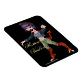 MARION BASKIN 3" x 4"フレキシブルフォトマグネット マグネット (右側)