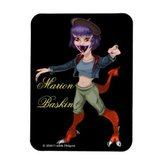 MARION BASKIN 3" x 4"フレキシブルフォトマグネット マグネット