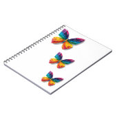 Mariposa de origami multicolor ノートブック (左側)